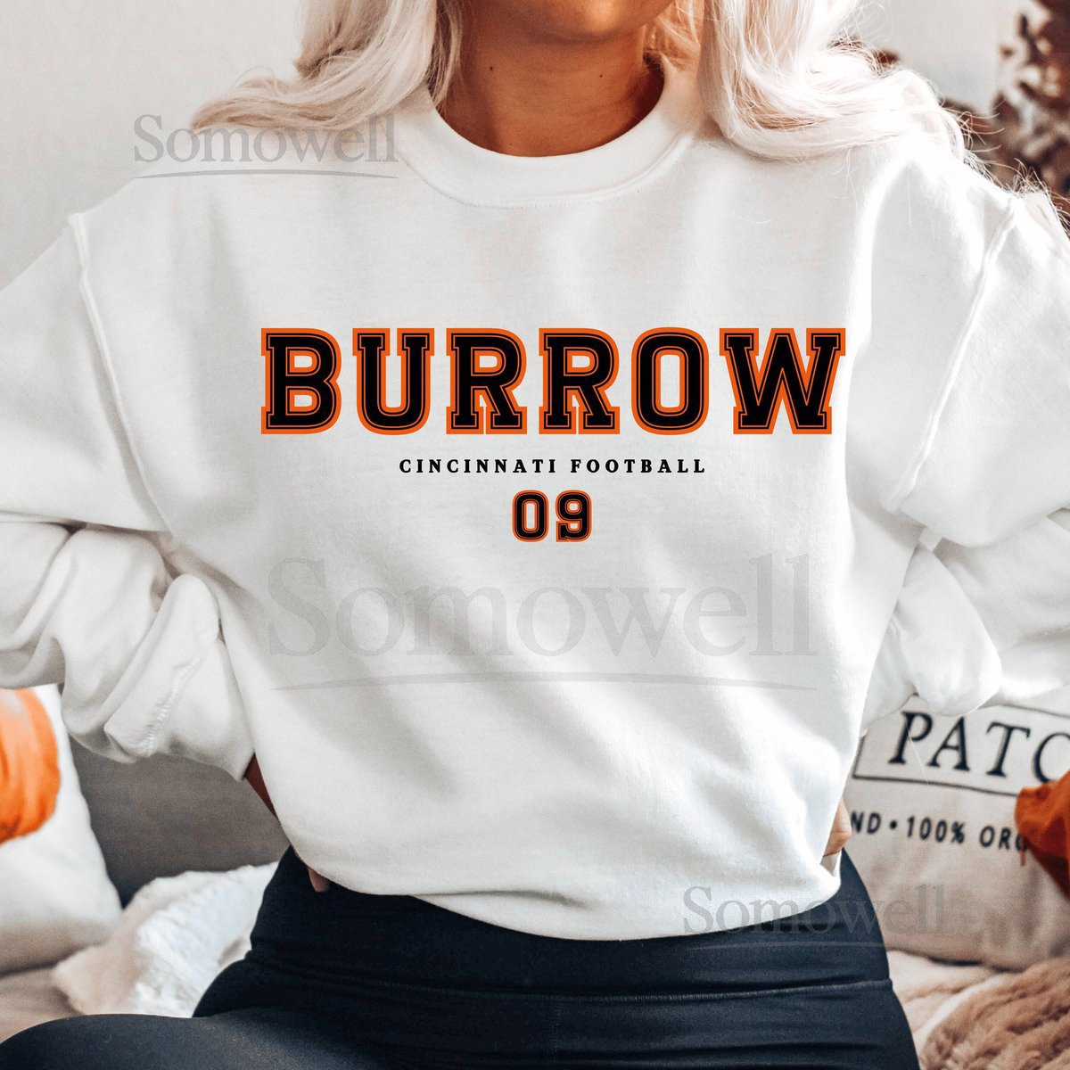 Joe Burrow SweatshirtJoe Burrow JerseyRetro Cincinnati Football SweatshirtVintage Cincinnati Football SweatshirtCincinnati Jerse_705