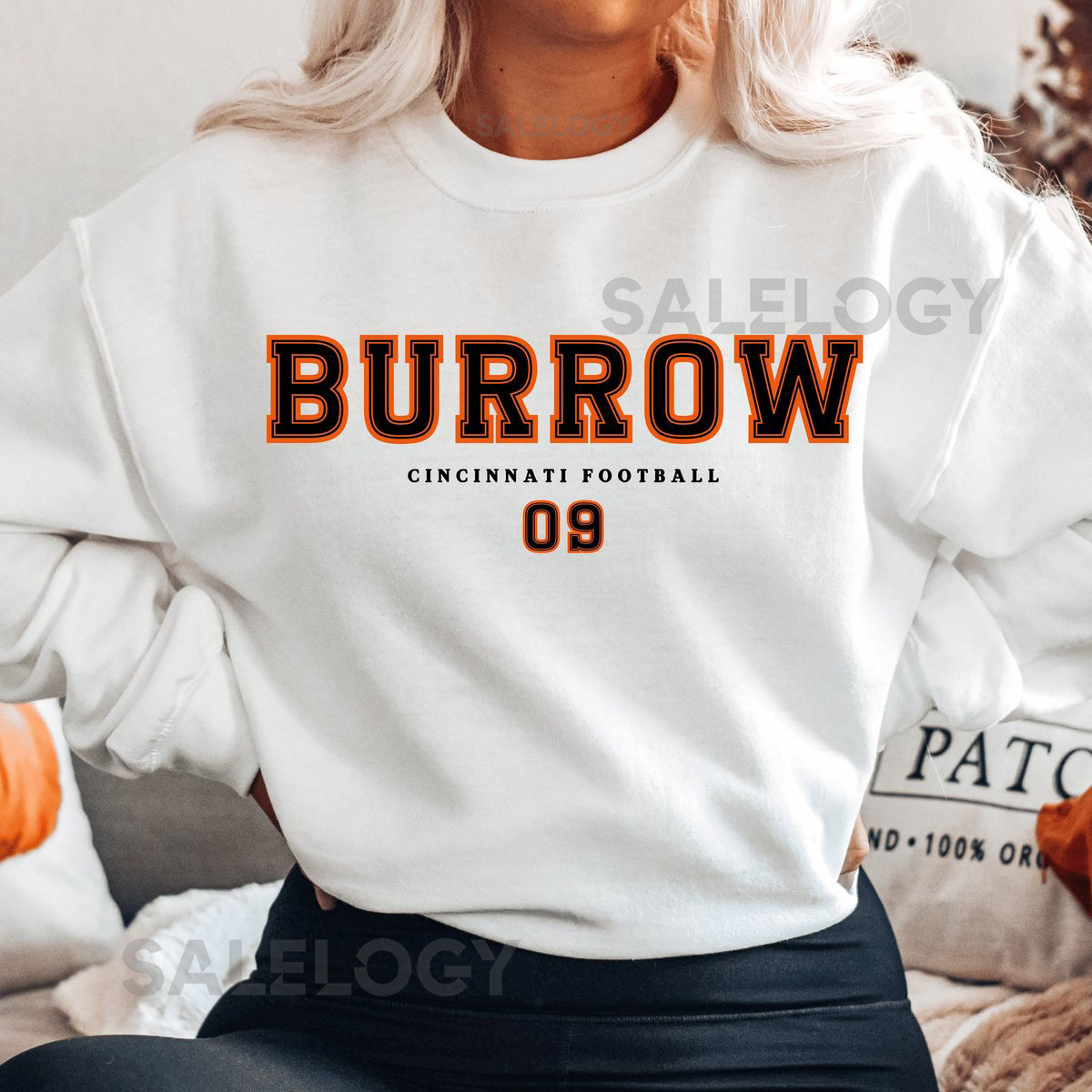 Joe Burrow SweatshirtJoe Burrow JerseyRetro Cincinnati Football SweatshirtVintage Cincinnati Football SweatshirtCincinnati Jerse_705