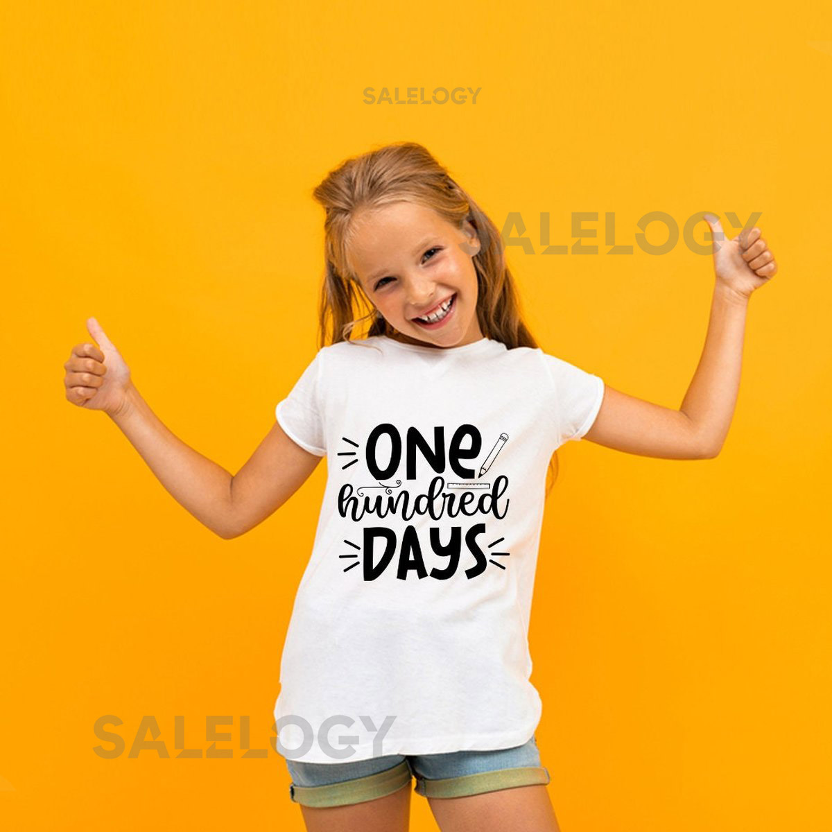 One Hundred Days T-Shirt - Customized Graphic Unisex Tee - School Memories - School Journey - Academic Milestone - Milestone Tee_771