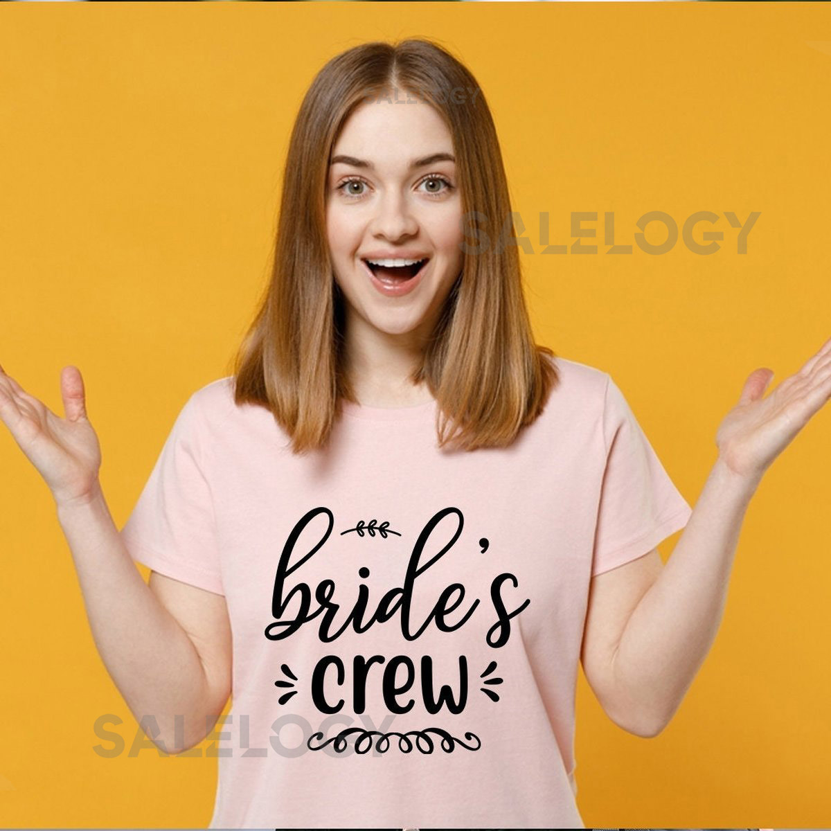 Bride's Crew T-Shirt -Customized Graphic Unisex Tee -Wedding Moments- Bridal Shower-Bachelorette party -Bride Squad -Fun Laughter-Memories_152