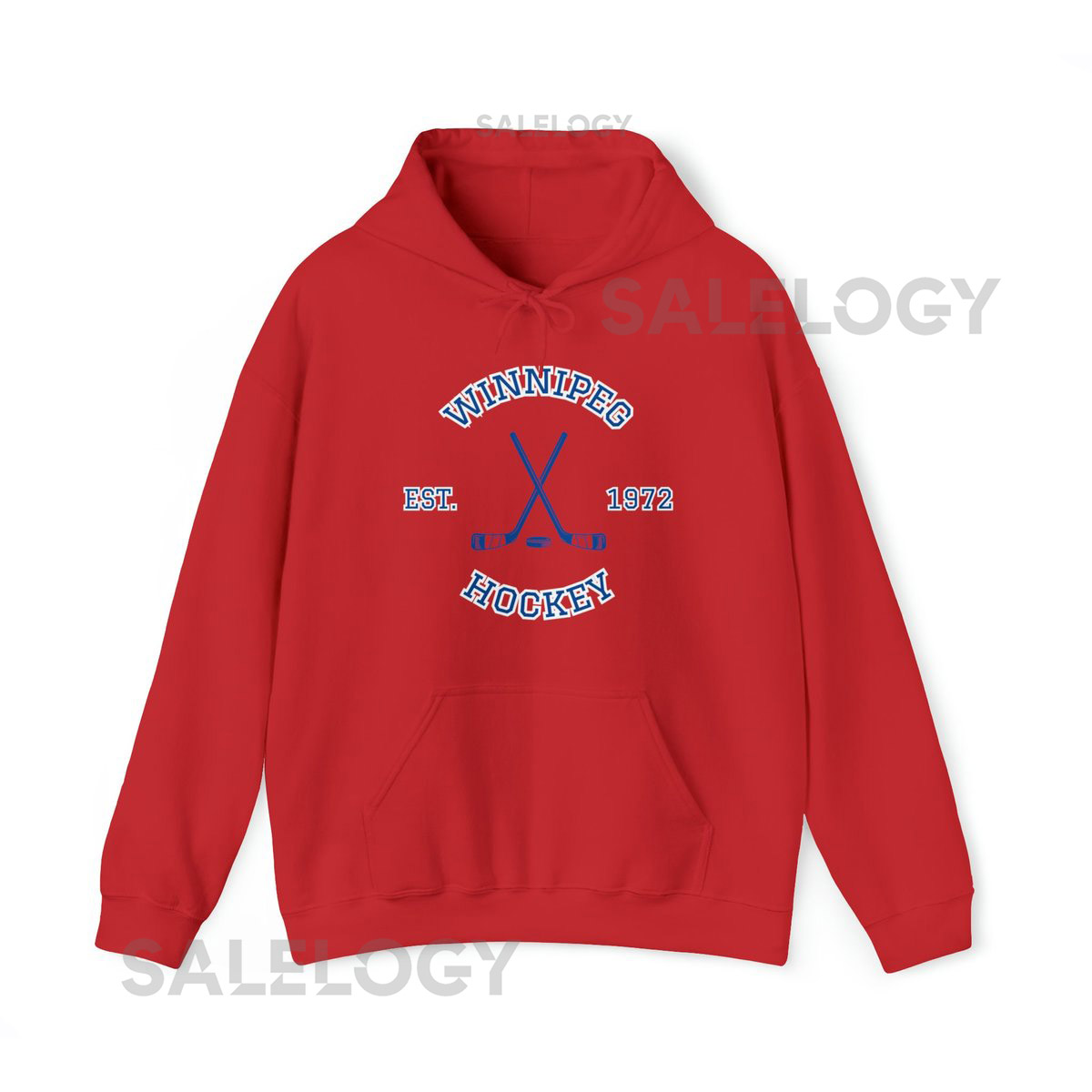 Unisex Winnipeg Hockey Hooded Sweatshirt_593