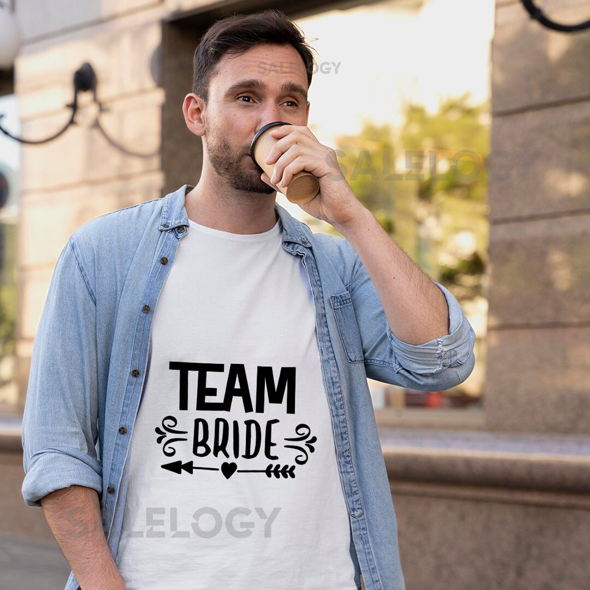 Team Bride T-Shirt - Customized Graphic Unisex Tee - Casual Wear - Wedding Moments - Bridal Shower Tee - Bachelorette party Tee -Bride Squad_1033