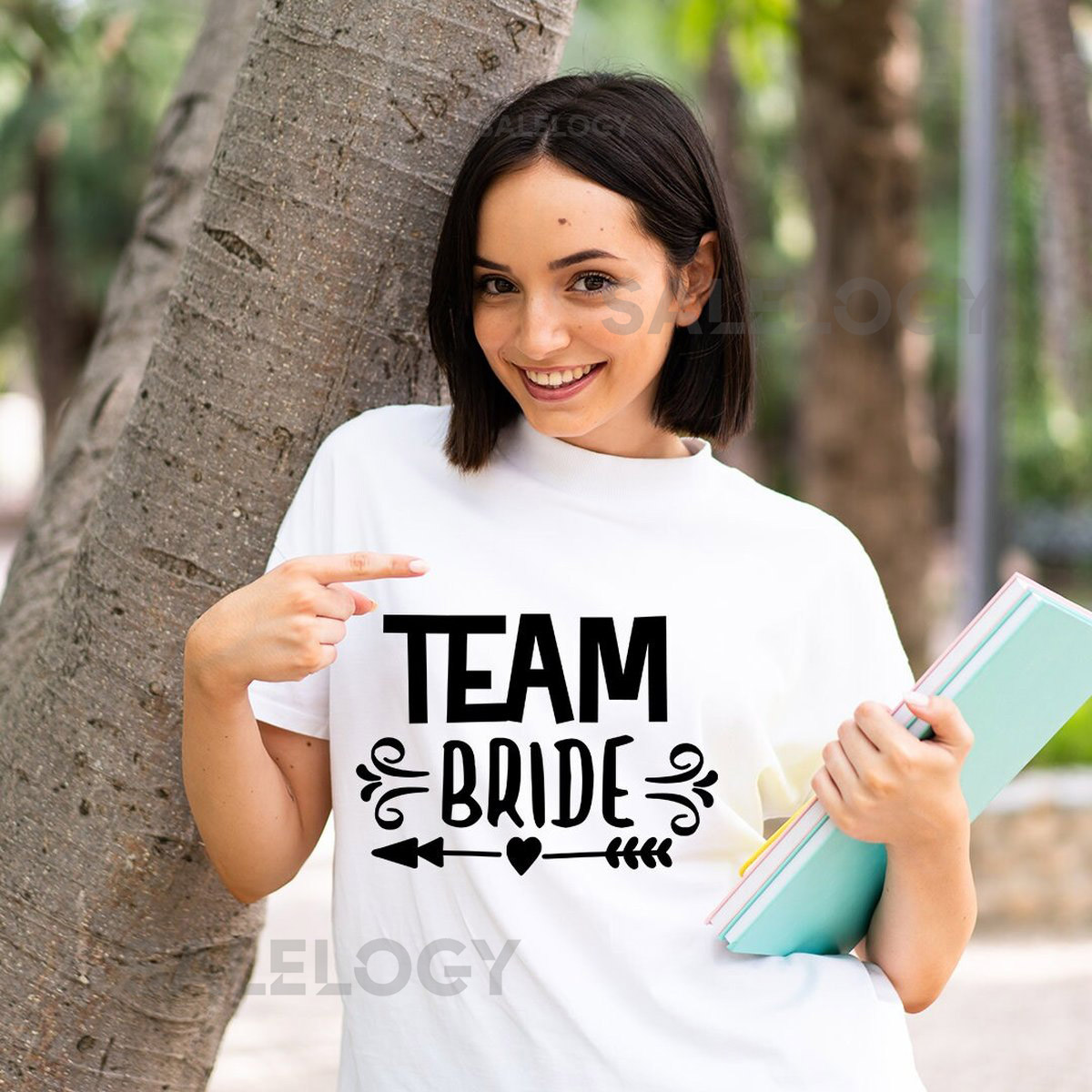 Team Bride T-Shirt - Customized Graphic Unisex Tee - Casual Wear -Cherished Moments - Bridal Shower Tee -Bachelorette party Tee -Bride Squad_1037