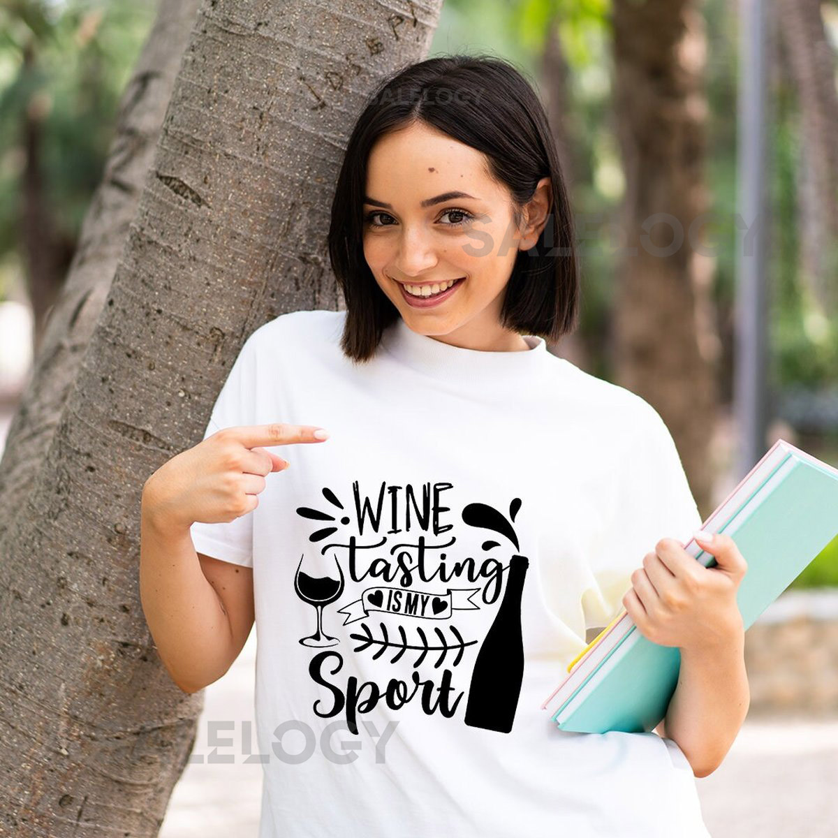 Wine Tasting Is My Sport T-Shirt - Customized Graphic Unisex Tee - Daily Rituals - Wine Dine - Unwind - Wine Lover - Wine Party_1221