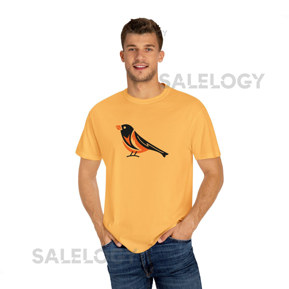 Baltimore Orioles Modern Bird Unisex T-shirt_97