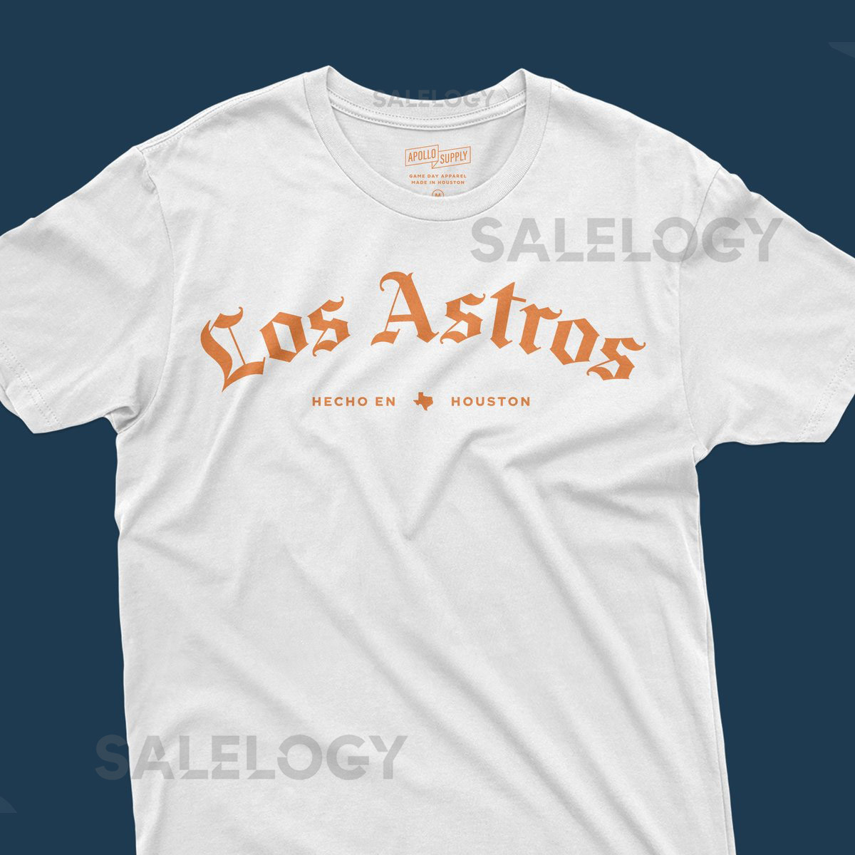 Los Astros T-Shirt Extra Colors Houston Astros Apparel Astros Gear H Town Houston Design Houston Baseball Houston_758