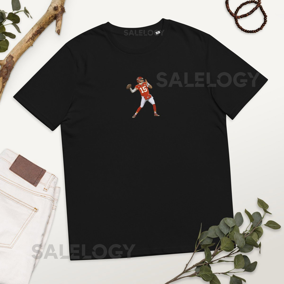 Patrick Mahomes Kansas City Chiefs Designer Unisex Organic Cotton T-shirt - Stylish Football Apparel_651