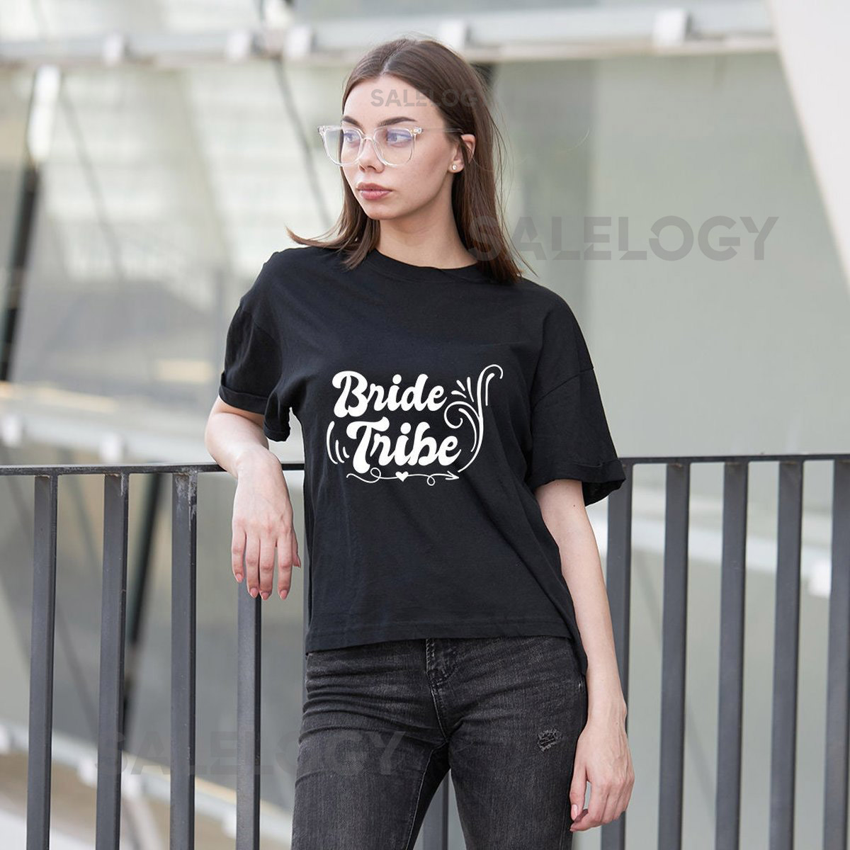 Bride Tribe T-Shirt - Customized Graphic Unisex Tee - Casual Wear - Wedding Party - Bridal Shower Tee- Bachelorette party Tee - Bride Squad_134