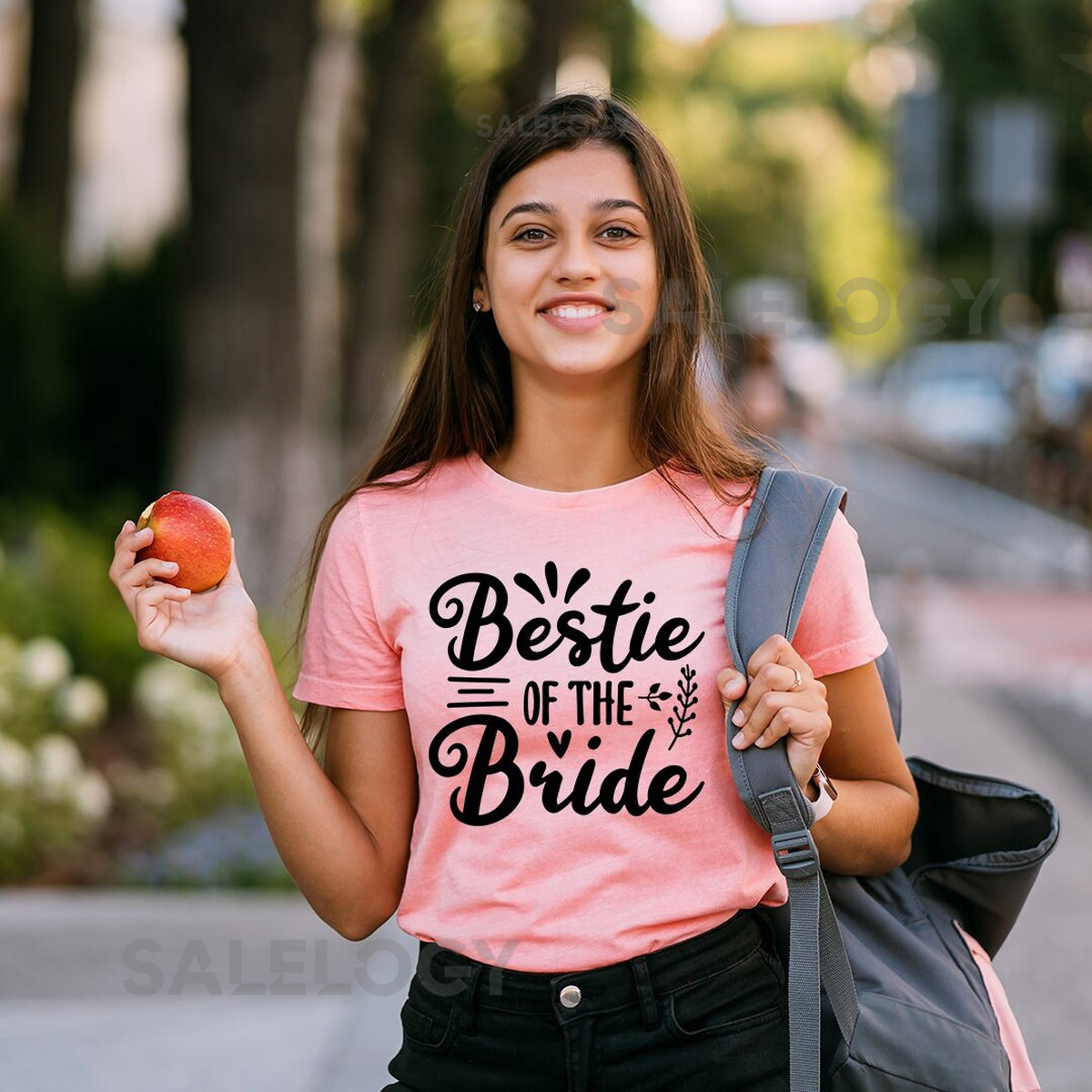 Bestie of the Bride T-Shirt - Customized Graphic Unisex Tee - Bestfriends Tee - Wedding Vibes - Bridal Shower Tee - Maid of Honor Tee_92