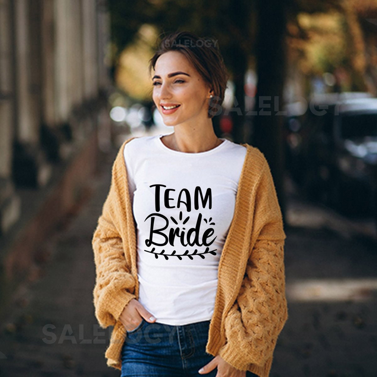 Team Bride T-Shirt - Customized Graphic Unisex Tee - Casual Wear - Friendship Goals - Bridal Shower Tee -Bachelorette party Tee -Bride Squad_1032