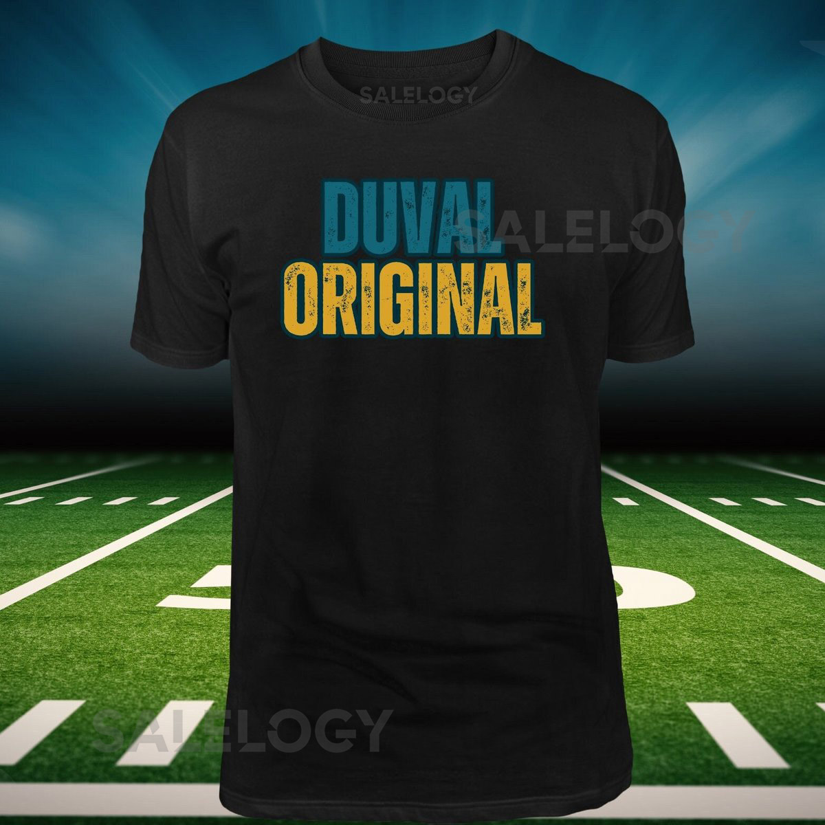 Duval Original T-Shirt Jags Fan football game day tee bella canvas Unisex Jersey Short Slee_127
