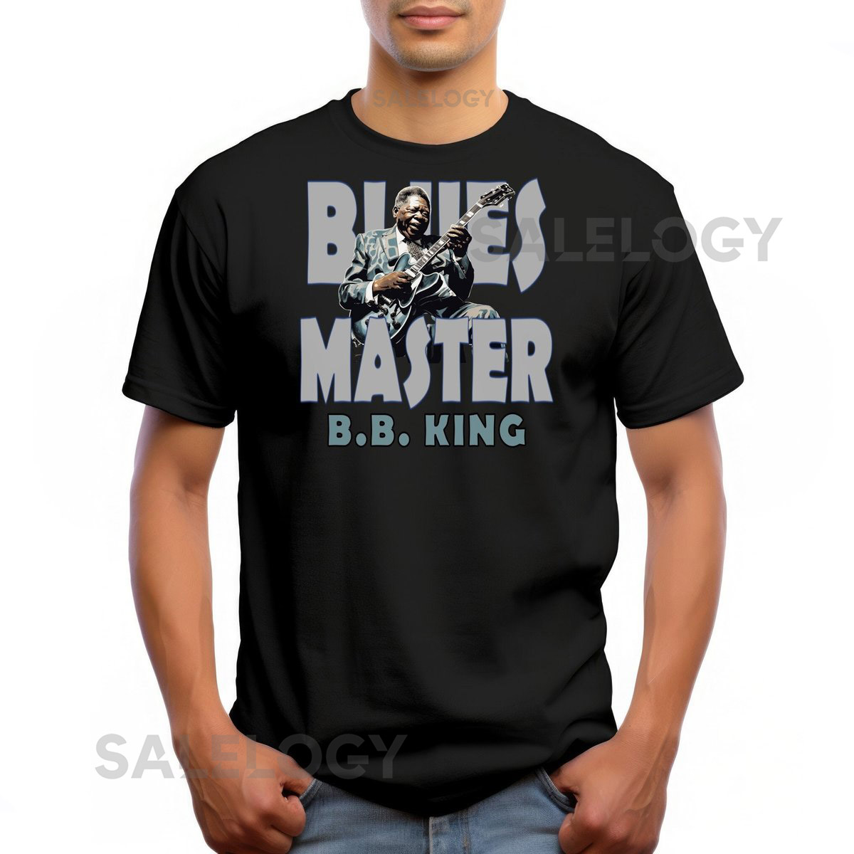 B.B. King Blues Master T Shirt 100 Cotton Vintage Design_34