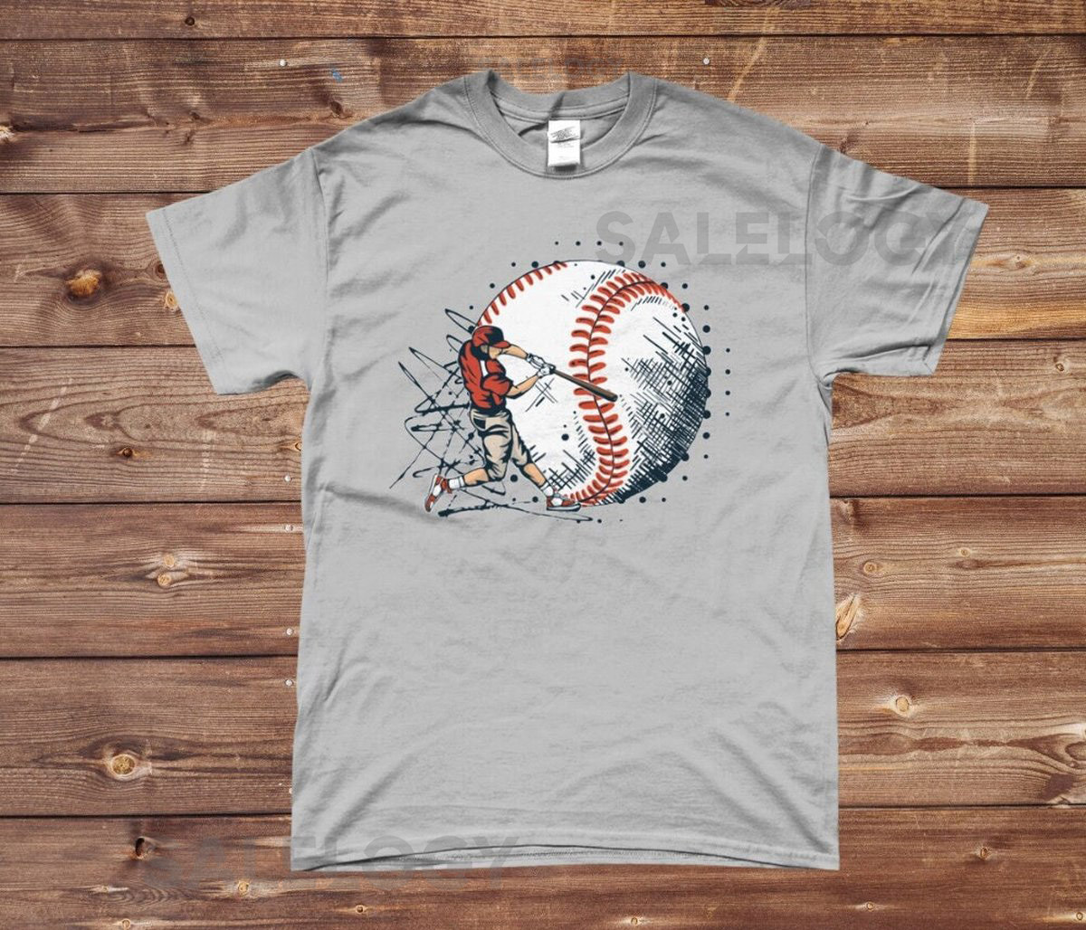 Baseball t-shirt Sport Baseball player Boston Red Sox Baseball fan baseball gift idea USA American Chicago cubs Yankees LA Angels_135