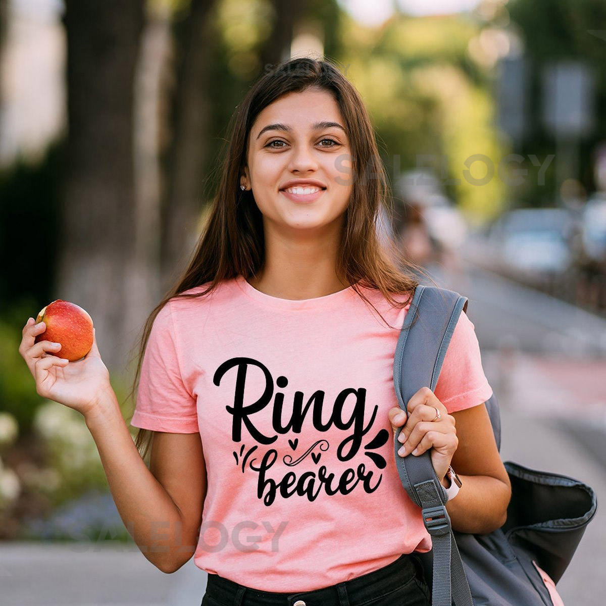 Ring Bearer T-Shirt - Customized Graphic Unisex Tee - Casual Wear - Wedding Moments - Bridal Party Tee - Little Helper - Youngest Member_870