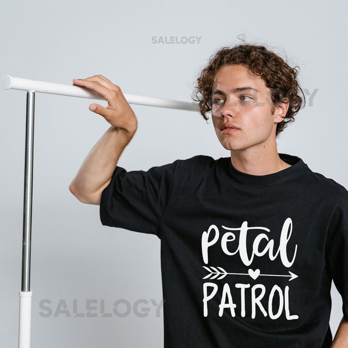 Petal Patrol T-Shirt - Customized Graphic Girls Tee - Flower Girl - Scattering Petals - Floral Scents - Casual Wear - Wedding Celebrations_807