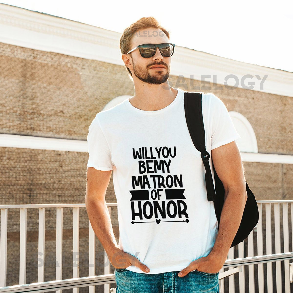 Will You Be My Matron of Honor T-Shirt - Customized Graphic Unisex Tee - Proposal Tee -Wedding Preparations -Bridal Party Tee -Wedding Vibes_1212