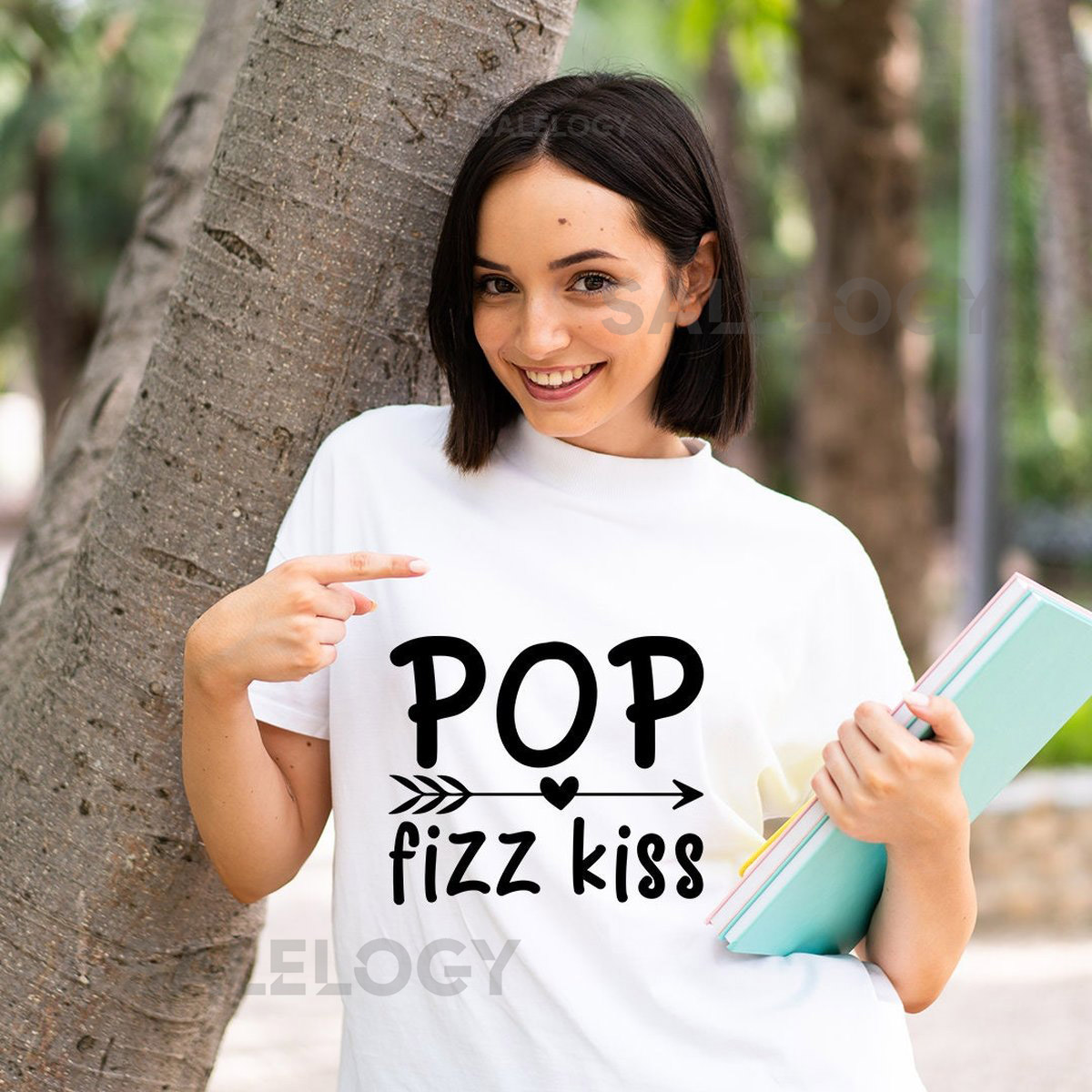 Pop Fizz Kiss T-Shirt - Customized Graphic Unisex Tee - Casual Wear - Wedding Party - Celebrate Love Romance -Special Moments-Couples Gift_812