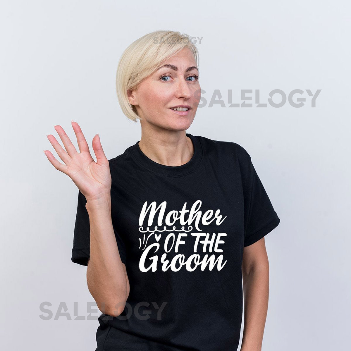 Mother of the Groom T-Shirt - Customized Graphic Women Tee - Wedding Celebrations - Family Love -Special Wedding Role - Mom's Love_711