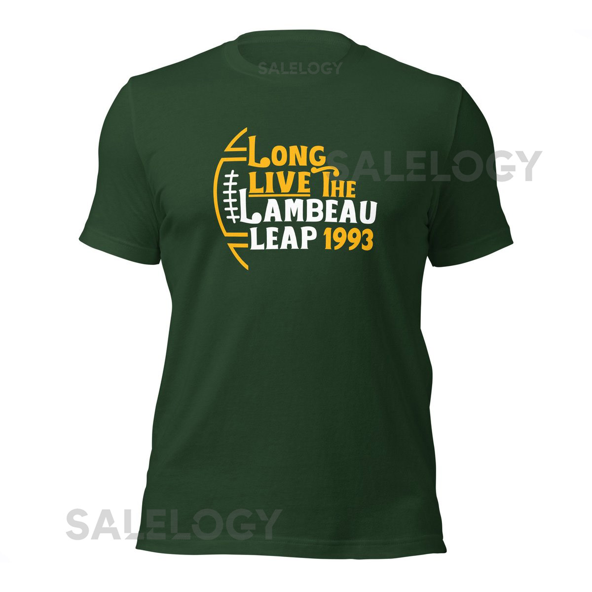 Long Live The Lambeau Leap Unisex t-shirt Bella Canvas Green Bay Wisconsin Lambeau Field Packers Go Pack Go Football T-shirt_582