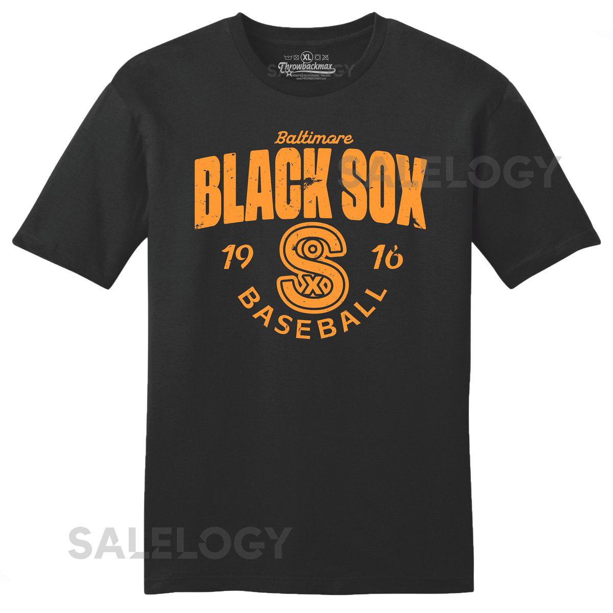 Baltimore Black Sox 1916 Tri-Blend Tee Vintage Baseball Shirt_44