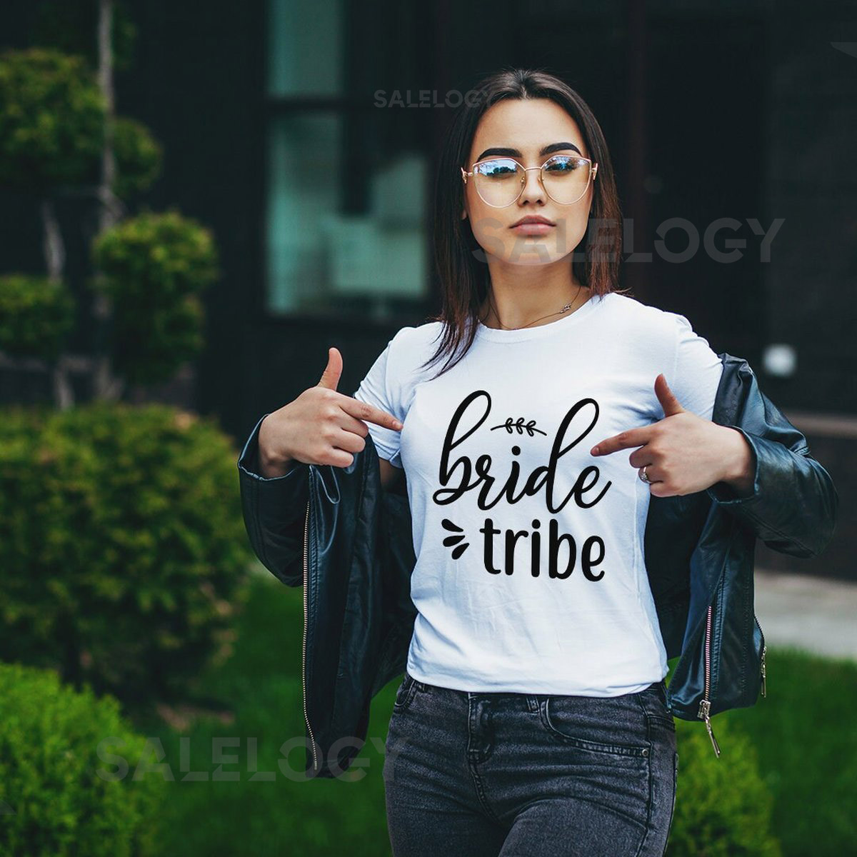 Bride Tribe T-Shirt -Customized Graphic Unisex Tee -Casual Wear-Wedding Moments- Bridal Shower-Bachelorette party -Bride Squad -Celebrations_135