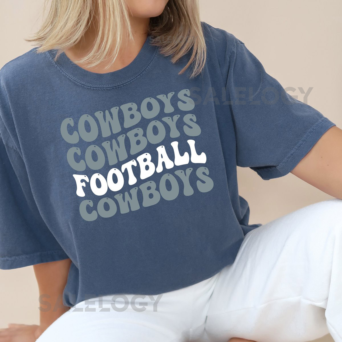 Comfort Colors Cowboys Football T-Shirt Dallas Fan Unisex Tee_67