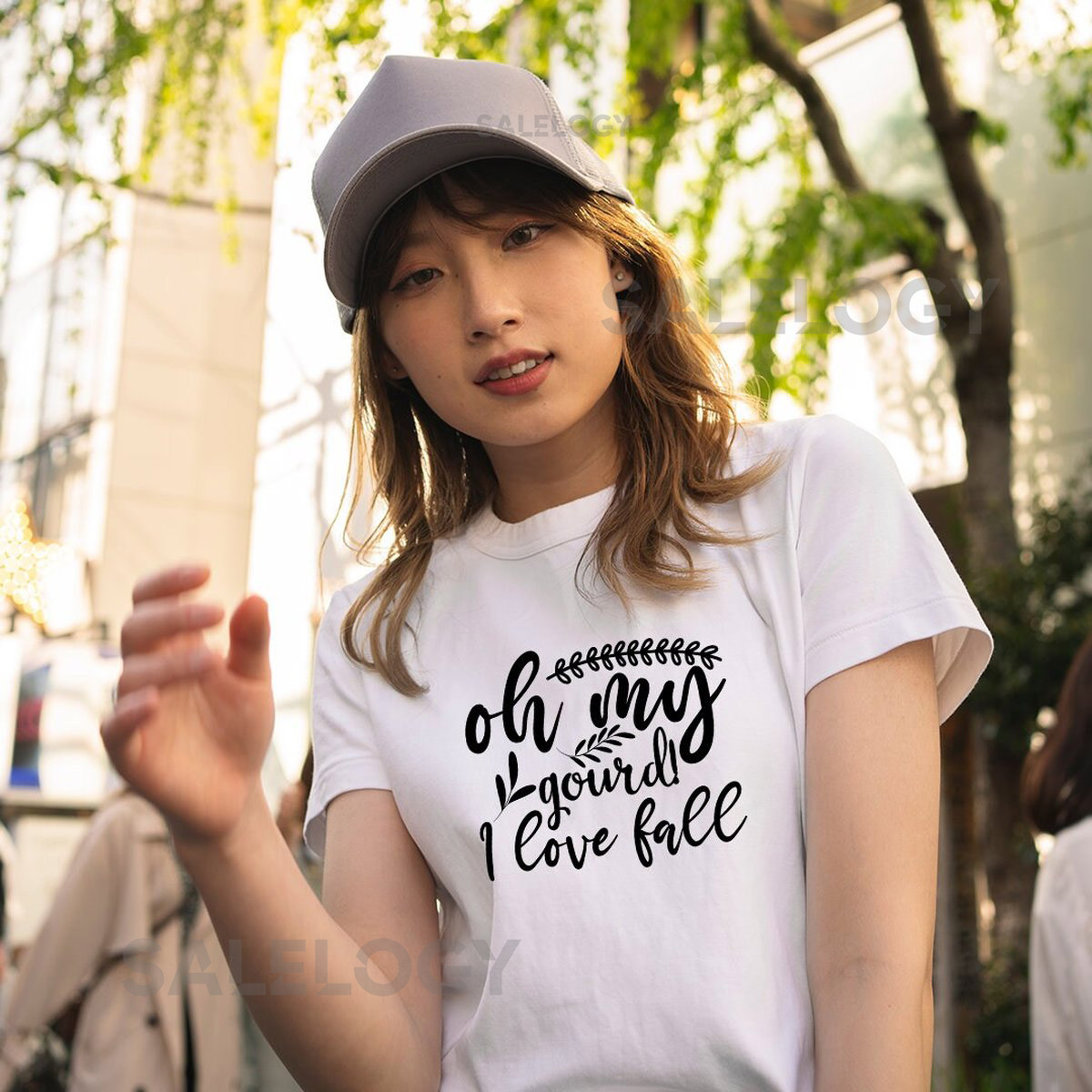 Oh My Gourd I Love Fall T-Shirt - Customized Graphic Unisex Tee - Chilly Nights - Nature Inspired - Cozy Days - Nature lover -Autumn Magic_765