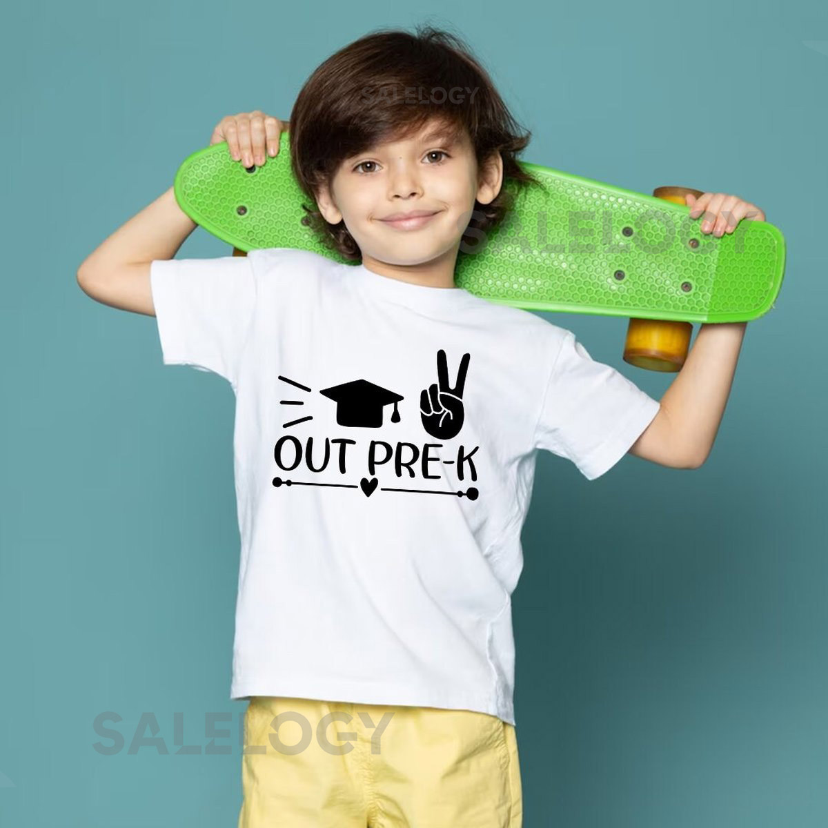 Out Pre-K T-Shirt - Customized Graphic Unisex Tee - School Life -Milestone Tee -Educational Journey -Academic Success -End of Year_789