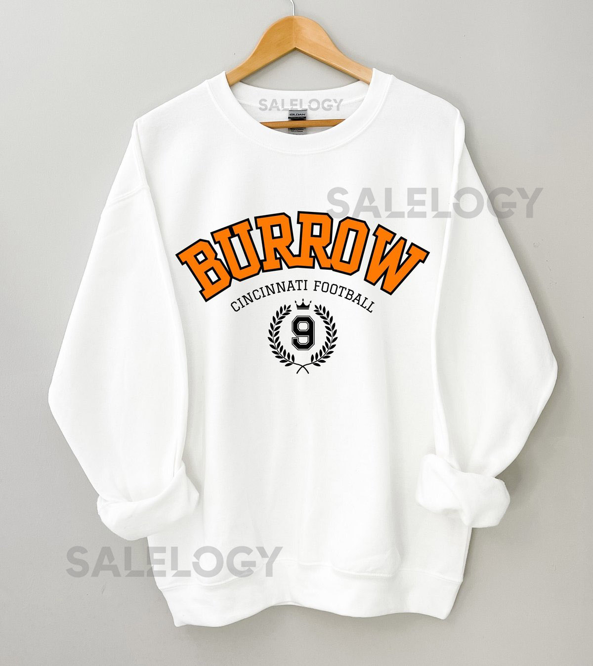 Joe Burrow Unisex Football Crewneck Joe Burrow Sweatshirt Cincinnati Bengals Gear Bengals Sweatshirt Joe Burrow Shirt Bengals Shirt_708
