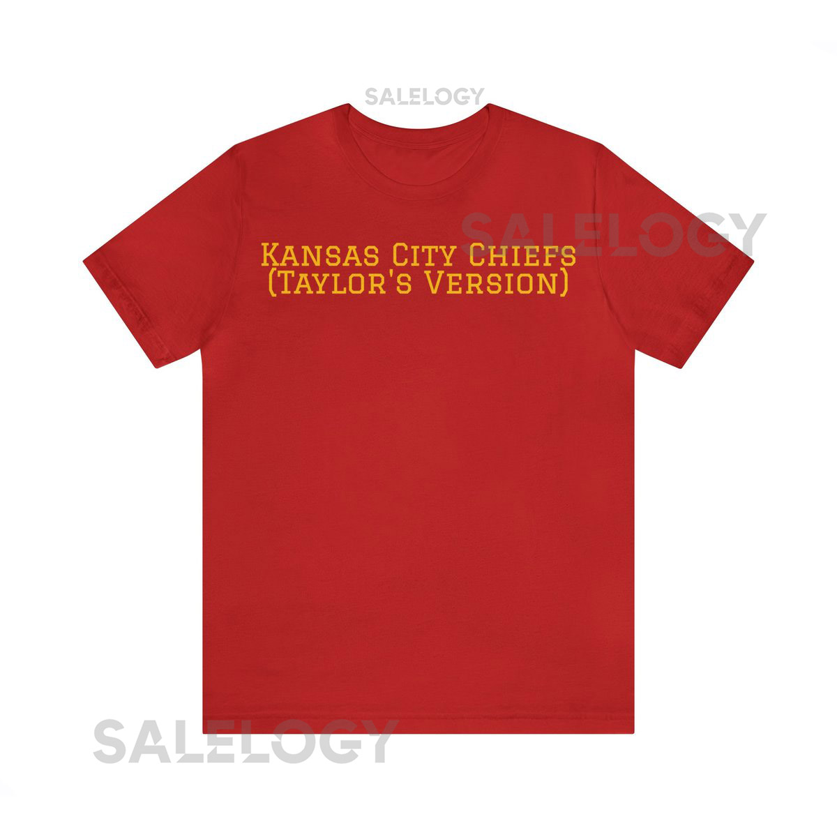 Kansas City Chiefs Taylor's Version Cotton T-Shirt_306