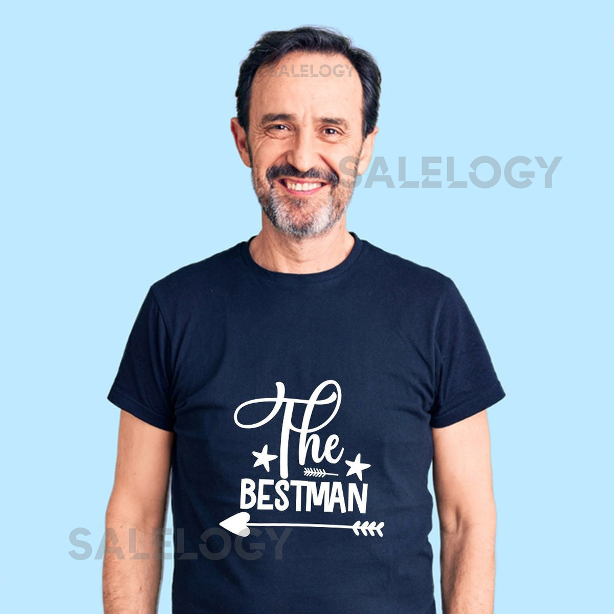 The Bestman T-Shirt - Customized Graphic Men Tee - Casual Wear - Bestfriends Goals - Groom's Best Man Tee - Wedding Support - Wedding Party_1075