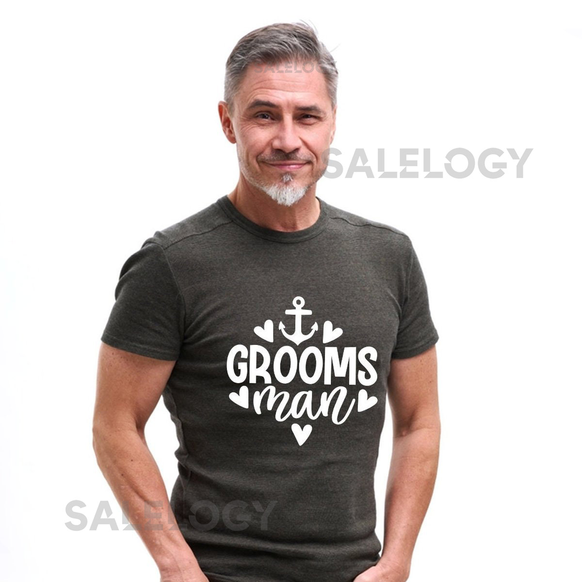 Grooms Man T-Shirt - Customized Graphic Men Tee - Casual Wear - Bestfriends Goals - Groom's Best Man - Wedding Support -Wedding Celebrations_394