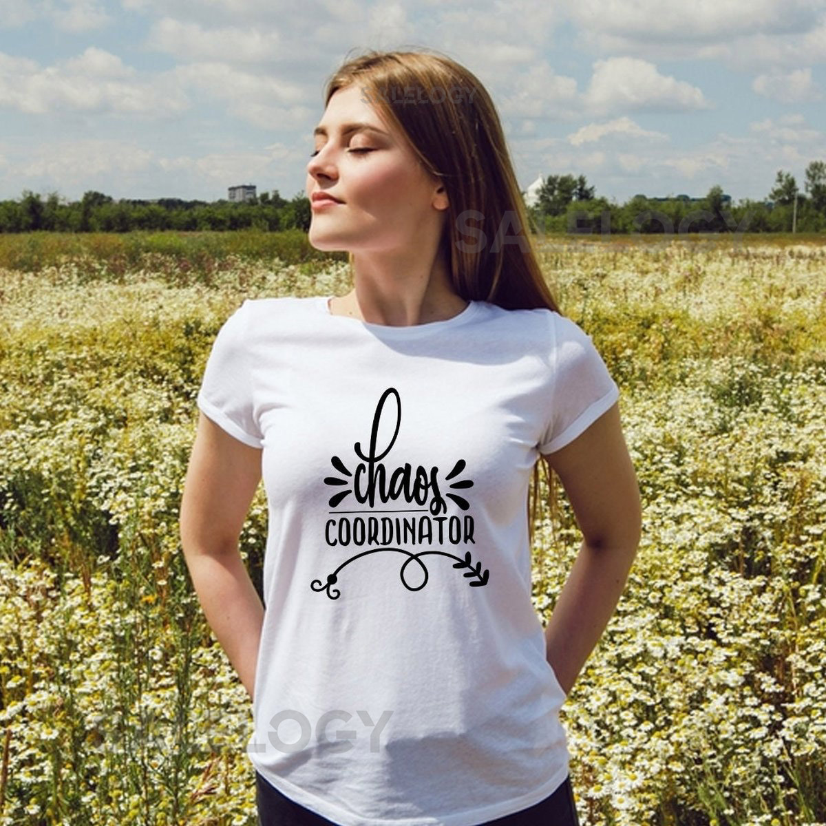 Chaos Coordinator T-Shirt - Customized Graphic Unisex Tee - Casual Wear - Busy Bee - Multitasking- Funny Humor Tee-Daily Chaos-Life Juggling_209