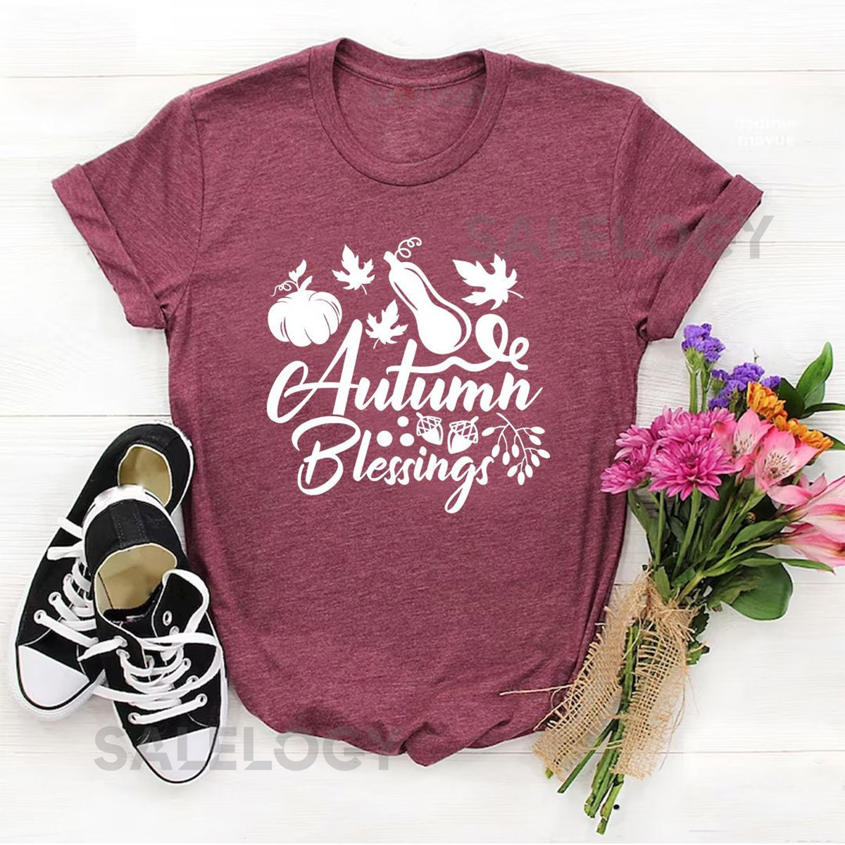 Autumn Blessings T-Shirt - Customized Graphic Unisex Tee - Chilly Nights - Nature Inspired - Cozy Days - Nature lover -Autumn Magic_53