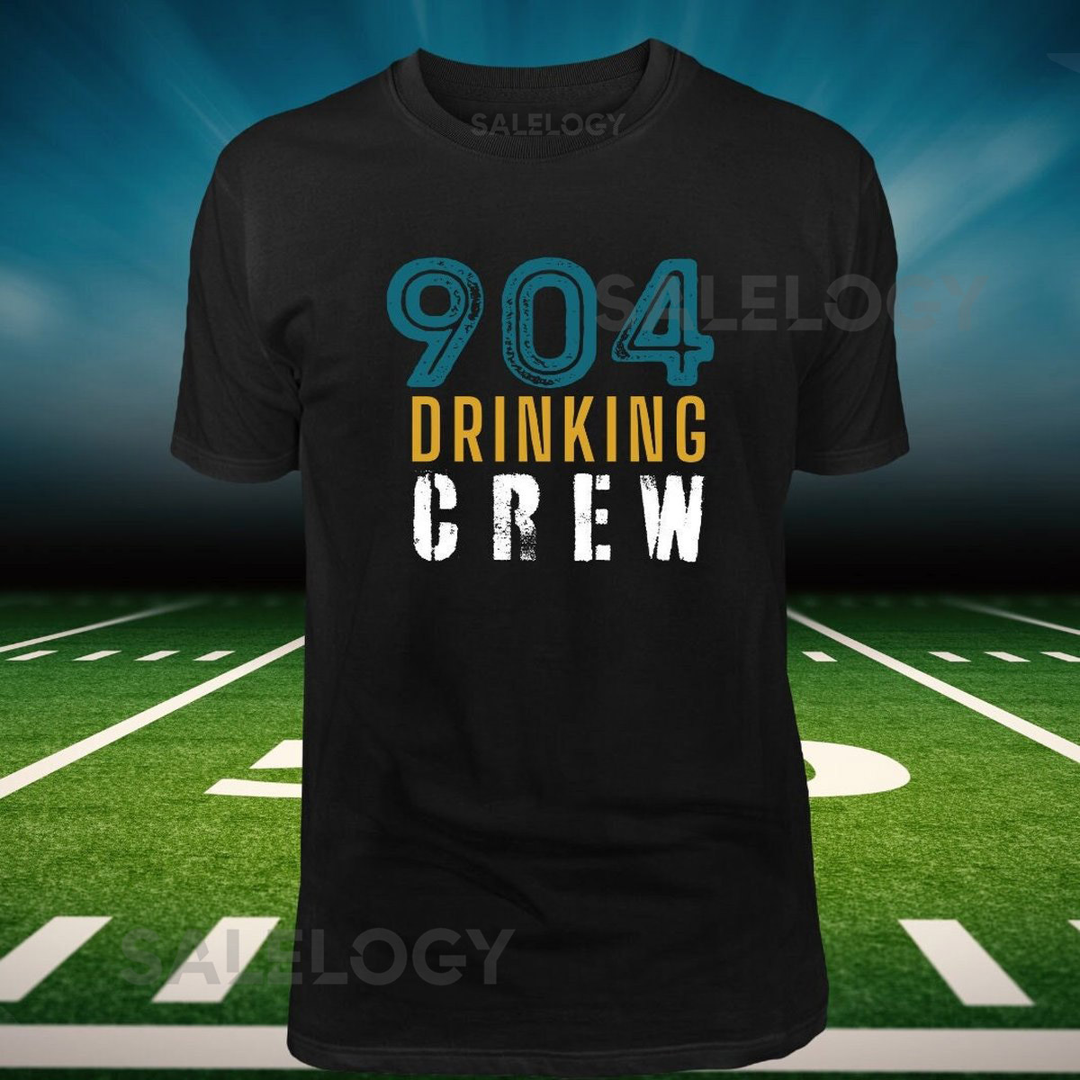 904 Drinking Crew Jags Fan Tailgating Shirt Bella Canvas Soft style Unisex Jersey Short Sl_3