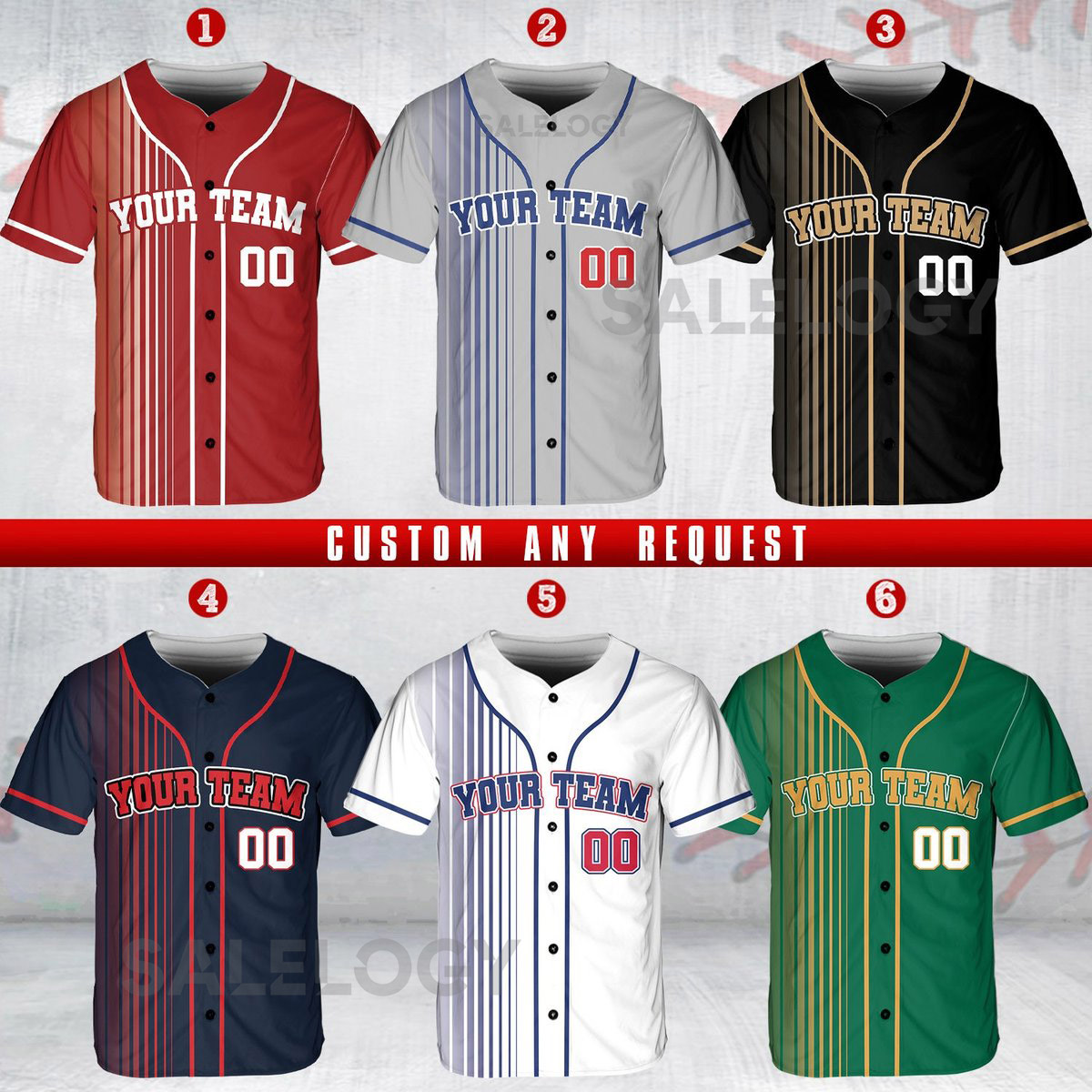 Personalized Team Name And Number Baseball Jersey Custom Baseball Jersey Shirt Baseball Jersey Uniform For Baseball Fans Baseball Lovers_371