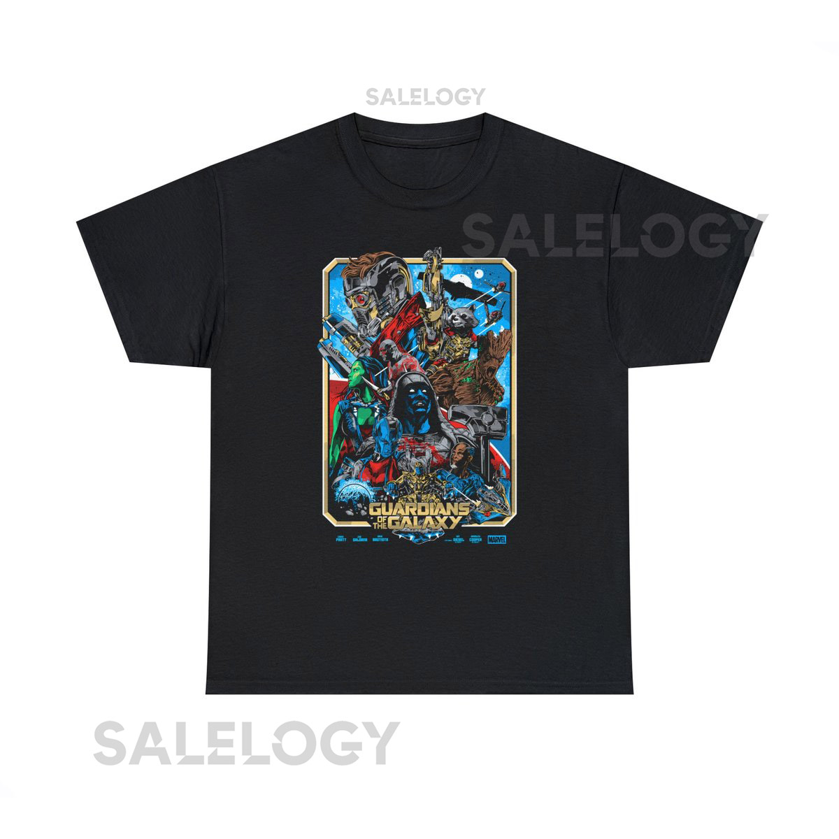 Guardians of the Galaxy Vector Gildan Unisex Heavy Cotton Tee 300d.p.i. or higher resolution_514
