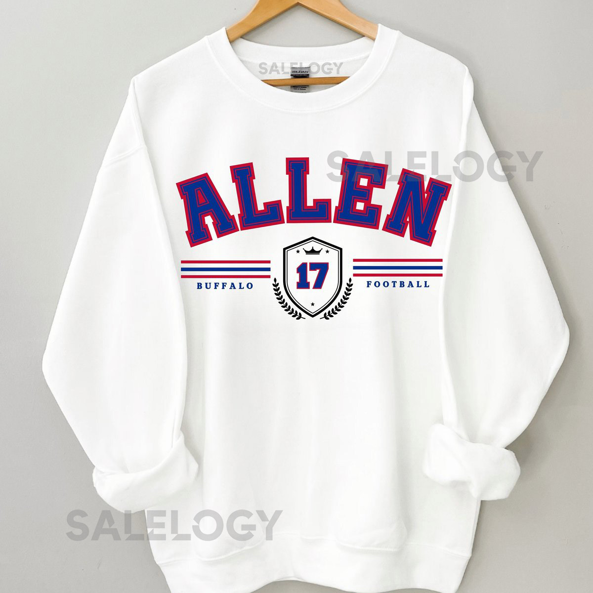 Josh Allen Sweatshirt Buffalo Football Sweatshirt Vintage Style Buffalo Sweatshirt Josh Allen Shirt Josh Allen CrewneckBuffalo Crewneck_728