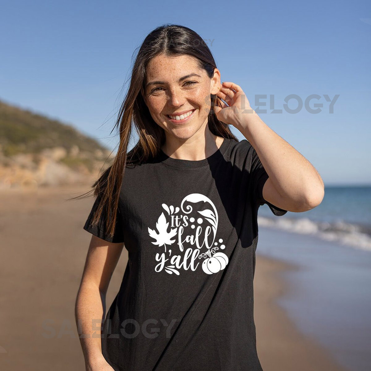 It's Fall Y'all T-Shirt - Customized Graphic Unisex Tee - Chilly Nights - Nature Inspired - Cozy Days - Nature lover -Autumn Magic_573
