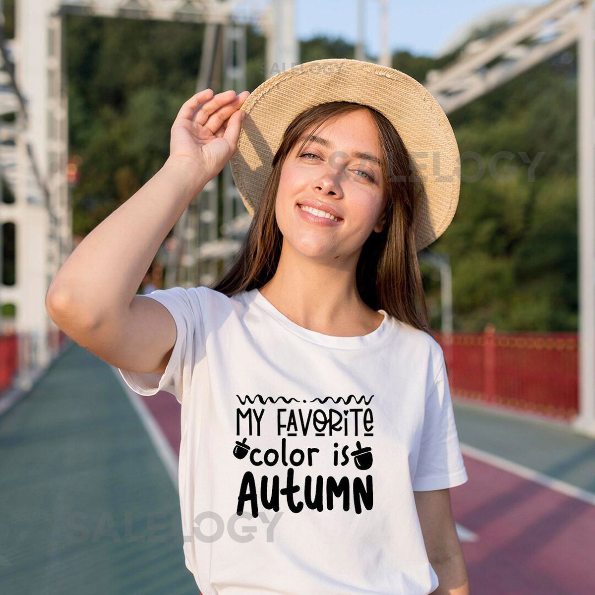 My Favorite Color is Autumn T-Shirt - Customized Graphic Unisex Tee - Chilly Nights - Nature Inspired -Cozy Days -Nature lover -Autumn Magic_728