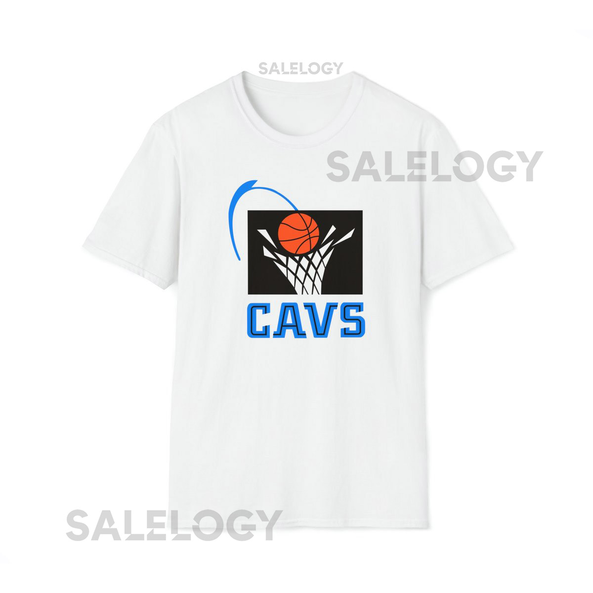 Cleveland Cavaliers Retro 94-03 Team Logo Tee_282