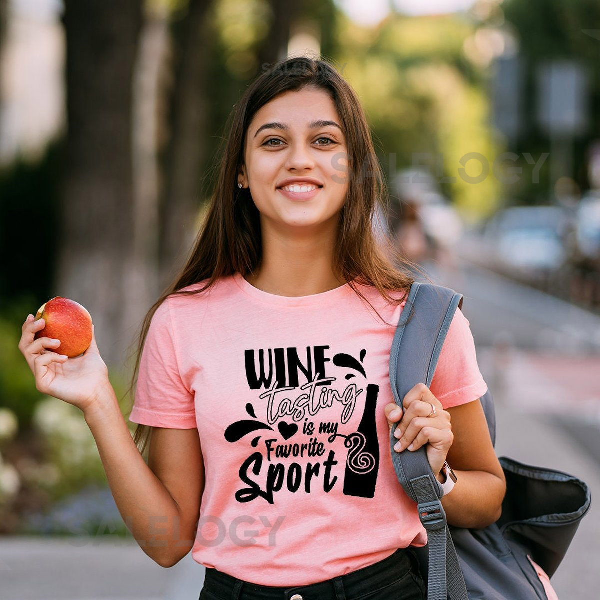Wine Tasting Is My Favorite Sport T-Shirt - Customized Graphic Unisex Tee - Daily Rituals - Wine Dine - Unwind - Wine Lover - Wine Party_1220