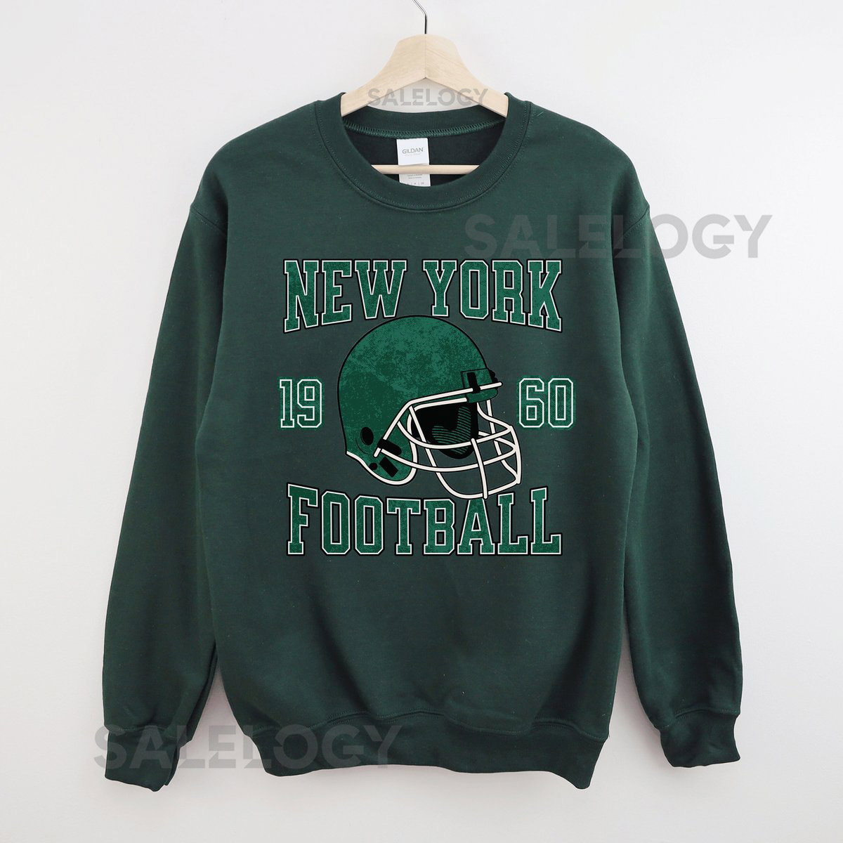 Jets Football Sweatshirt New York Football Crewneck Vintage Style Jets Sweatshirt Aaron Rodgers Sweatshirt Jets Crewneck_227