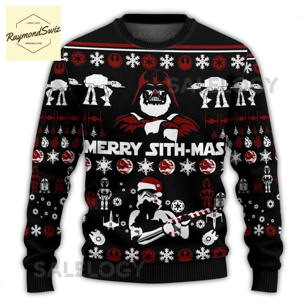 Star Wars Ugly Sweater Merry Sith-Mas Sweater Darth Vader Sweater Star Wars Xmas Sweater Holiday Sweater