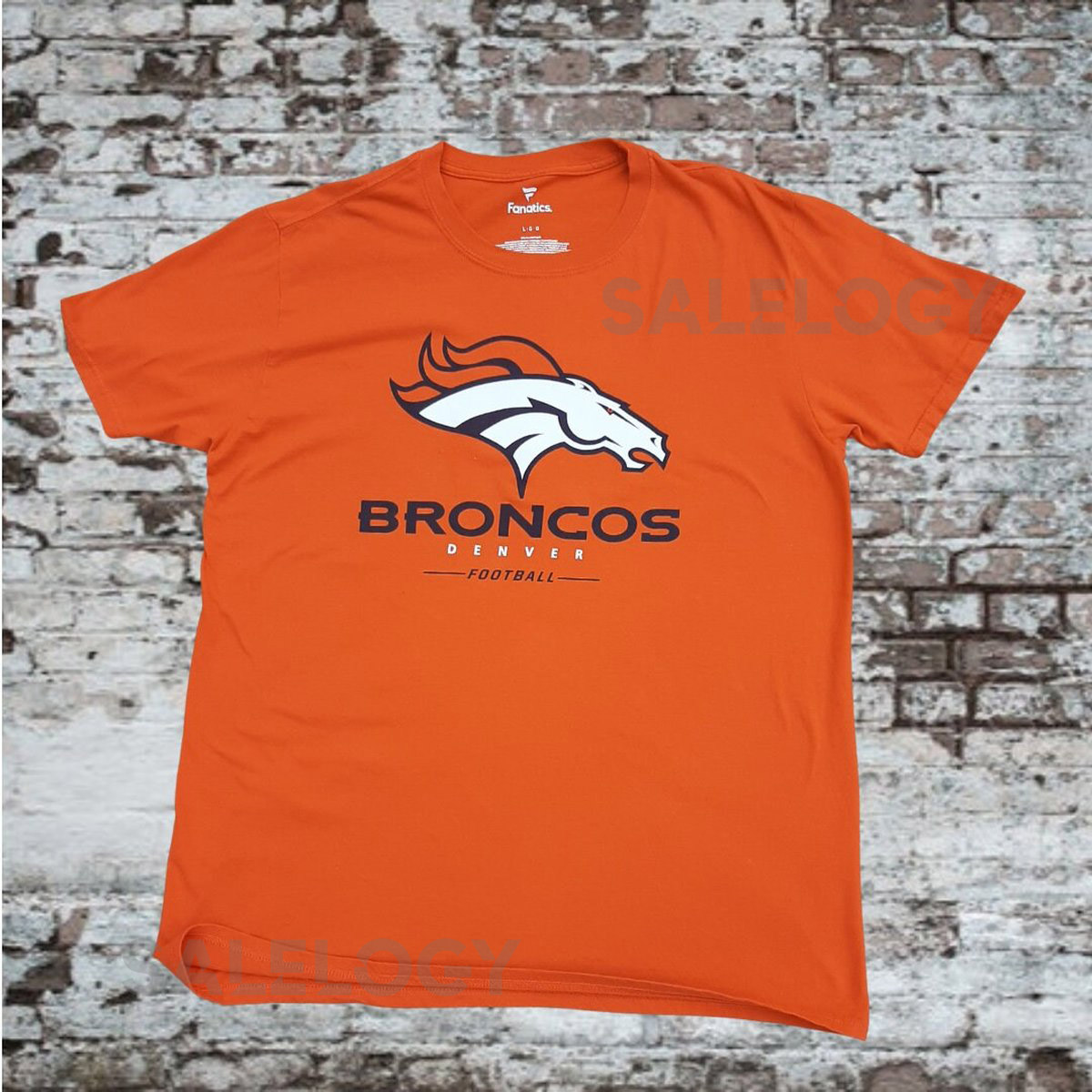Denver Bronchos T-Shirt. Large. Streetwear Sportswear American Football NFL National Football League Jersey Second Hand Preloved_290