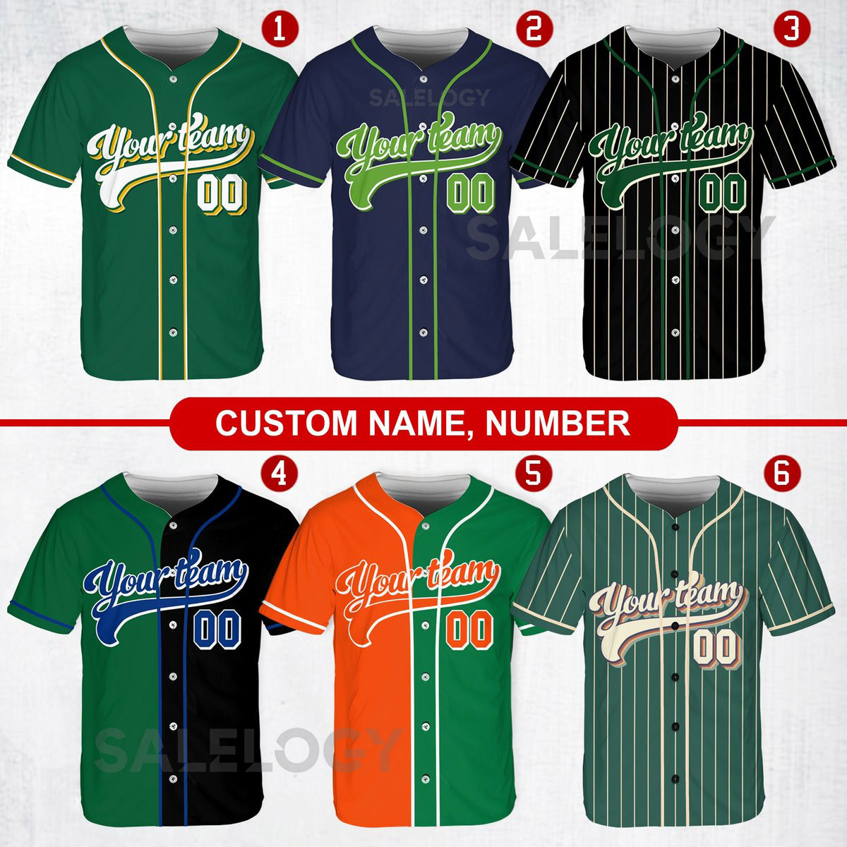 Personalized Team Name And Number Baseball Jersey Custom Baseball Jersey Shirt Baseball Jersey Uniform For Baseball Fans Lovers_517