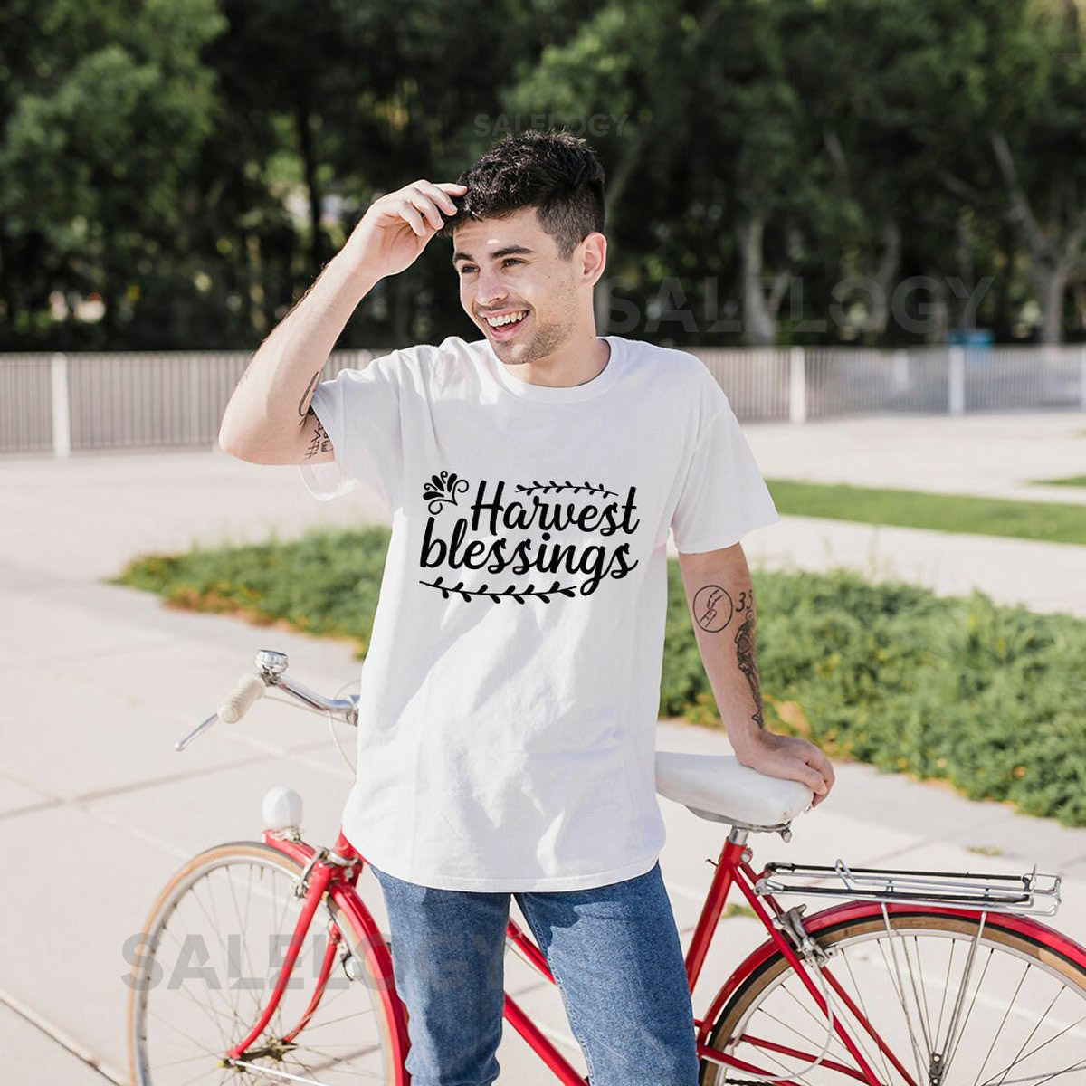 Harvest Blessings T-Shirt - Customized Graphic Unisex Tee - Chilly Nights - Nature Inspired - Cozy Days- Nature lover - Celebrate Nature_430