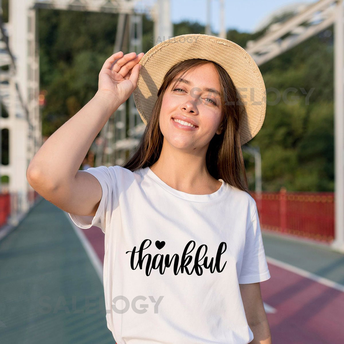 Thankful T-Shirt - Customized Graphic Unisex Tee - Positive Mind - Grateful Heart - Thankfulness - Gratitude_1060