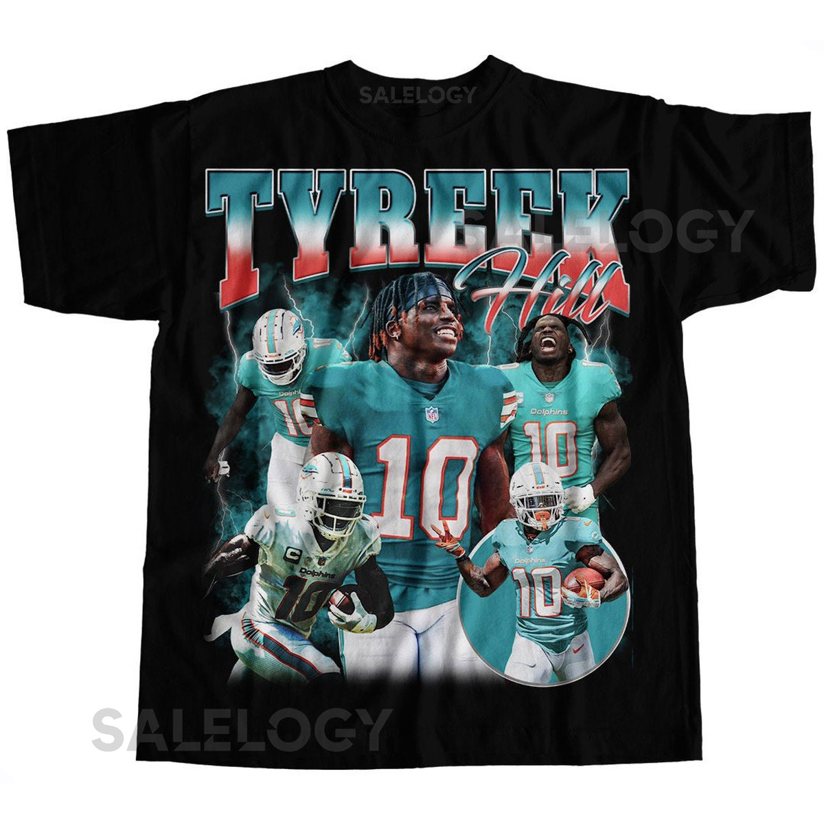 Tyreek Hill 10 Miami Dolphins T-Shirt For Fan_570