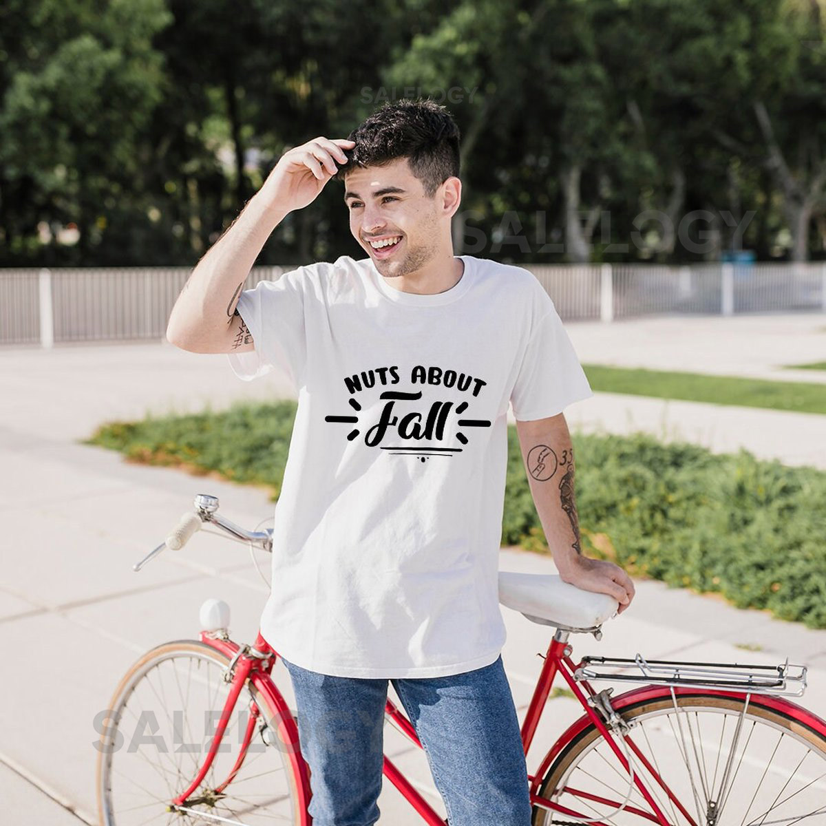 Nuts About Fall T-Shirt - Customized Graphic Unisex Tee - Chilly Nights - Nature Inspired -Cozy Days -Nature lover -Autumn Magic_761